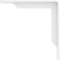 Ekena Millwork Stockport Steel Bracket, White Primer 2"W x 10"D x 10"H BKTM02X10X10STPWH - alternate 7